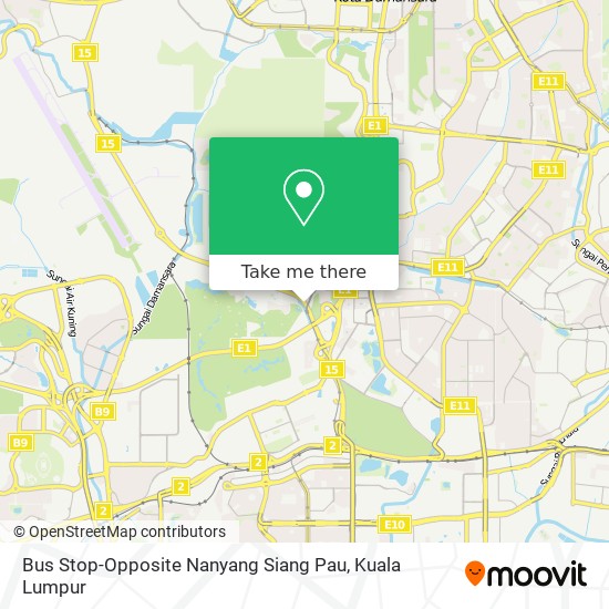 Peta Bus Stop-Opposite Nanyang Siang Pau