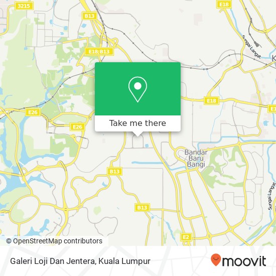 Galeri Loji Dan Jentera map