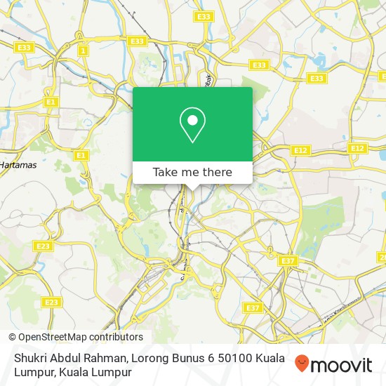 Shukri Abdul Rahman, Lorong Bunus 6 50100 Kuala Lumpur map