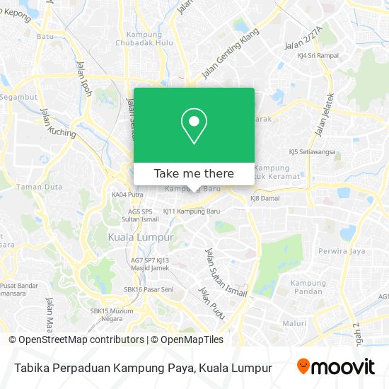 Tabika Perpaduan Kampung Paya map