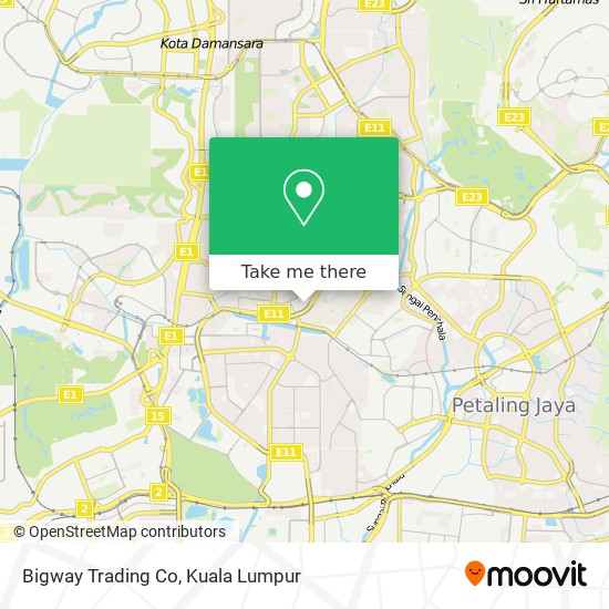 Bigway Trading Co map