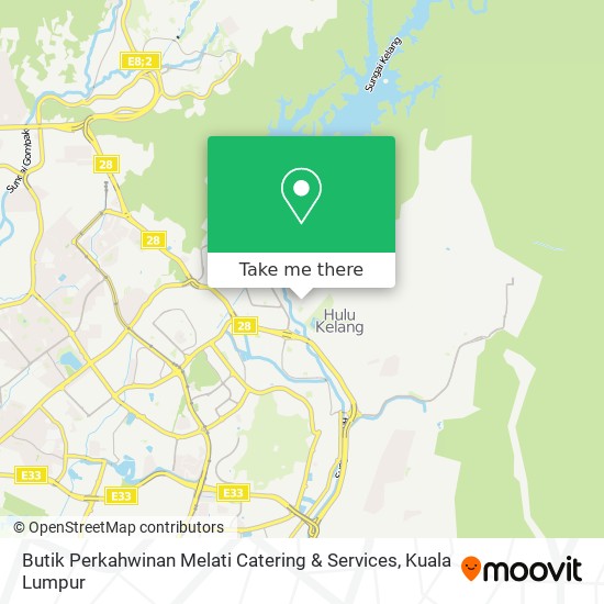 Butik Perkahwinan Melati Catering & Services map