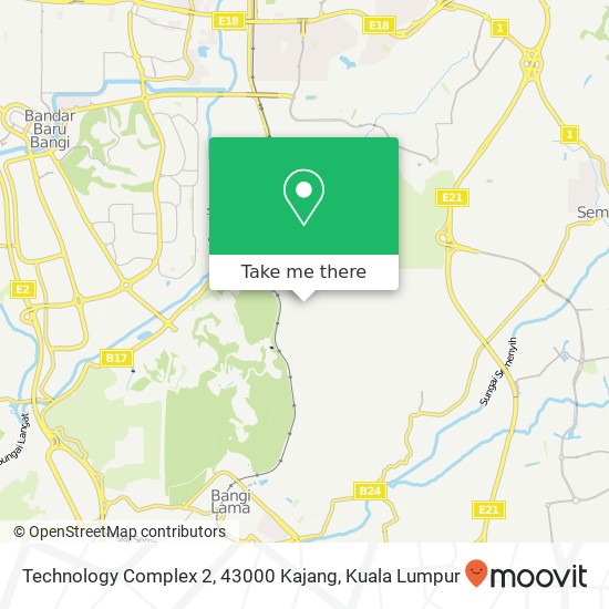 Technology Complex 2, 43000 Kajang map