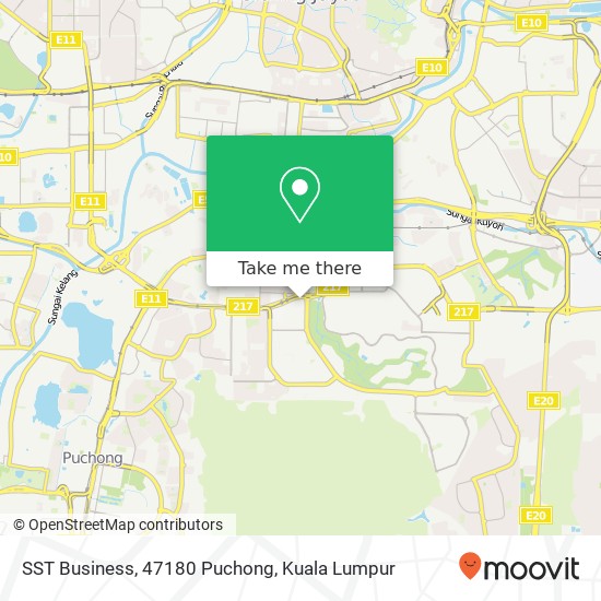SST Business, 47180 Puchong map