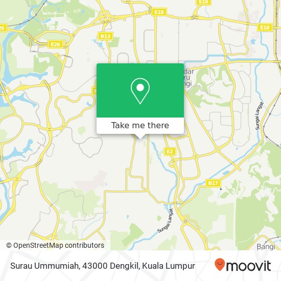 Surau Ummumiah, 43000 Dengkil map