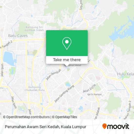 Peta Perumahan Awam Seri Kedah
