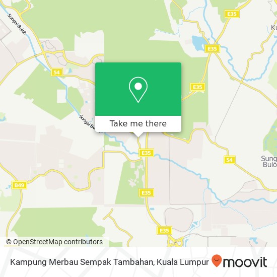 Kampung Merbau Sempak Tambahan map