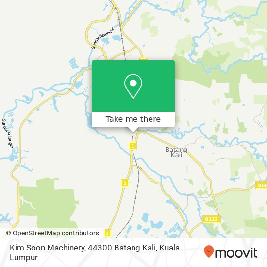 Peta Kim Soon Machinery, 44300 Batang Kali