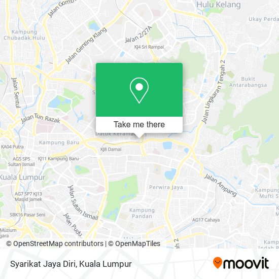 Syarikat Jaya Diri map