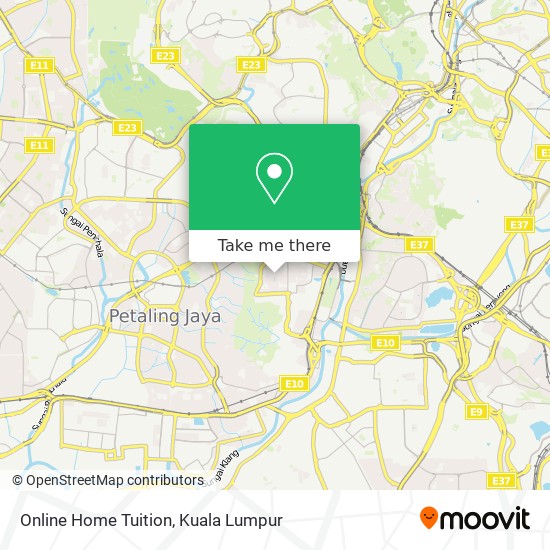 Online Home Tuition map