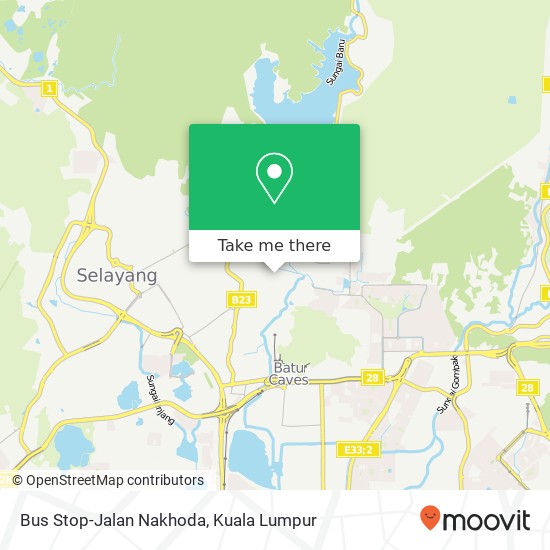 Peta Bus Stop-Jalan Nakhoda