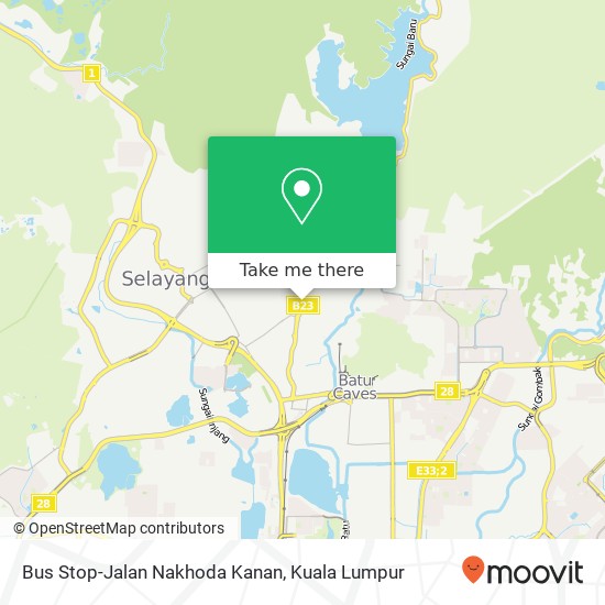 Bus Stop-Jalan Nakhoda Kanan map