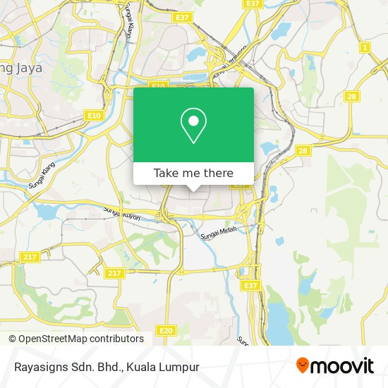 Rayasigns Sdn. Bhd. map