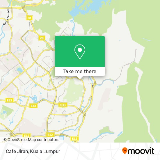 How To Get To Cafe Jiran In Gombak By Bus Mrt Lrt Or Monorail