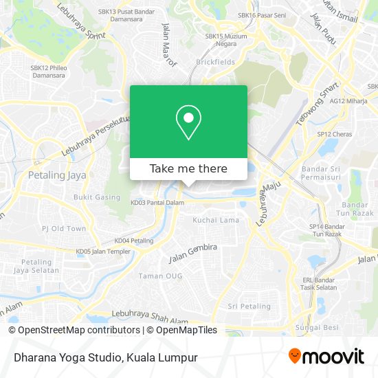 Dharana Yoga Studio map