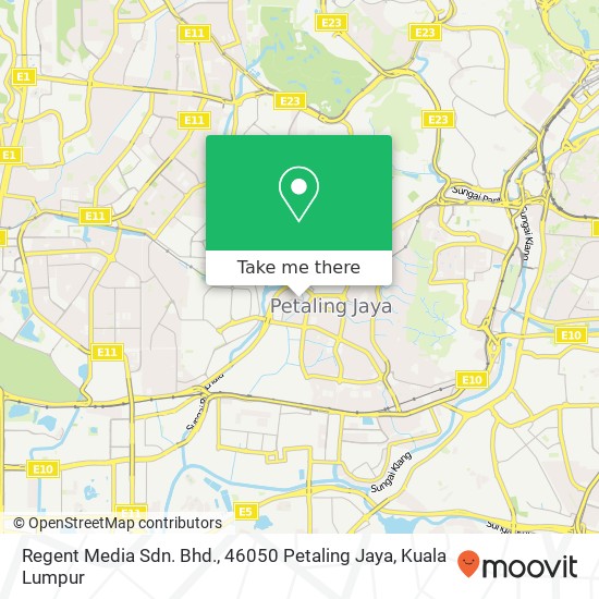 Regent Media Sdn. Bhd., 46050 Petaling Jaya map