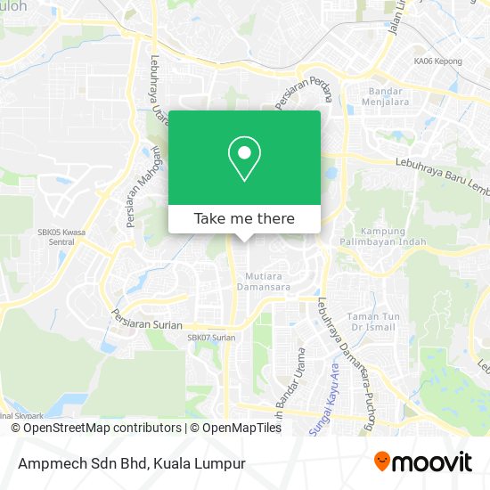 Ampmech Sdn Bhd map