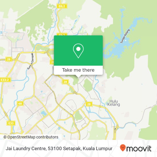 Jai Laundry Centre, 53100 Setapak map