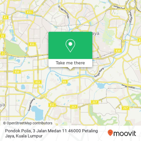 Pondok Polis, 3 Jalan Medan 11 46000 Petaling Jaya map