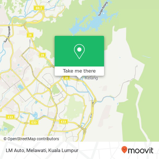 LM Auto, Melawati map