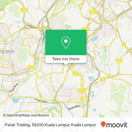 Patak Trading, 58200 Kuala Lumpur map