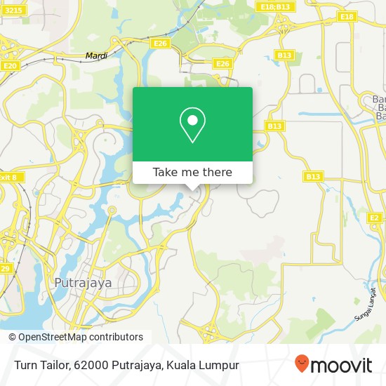 Turn Tailor, 62000 Putrajaya map