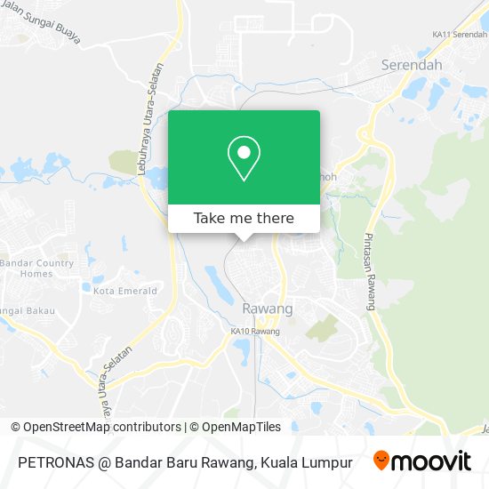 Peta PETRONAS @ Bandar Baru Rawang