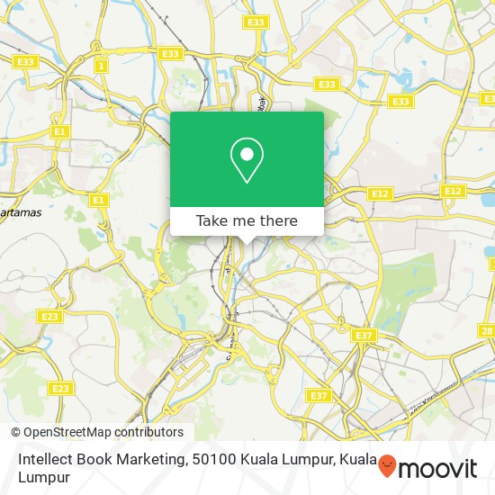 Intellect Book Marketing, 50100 Kuala Lumpur map