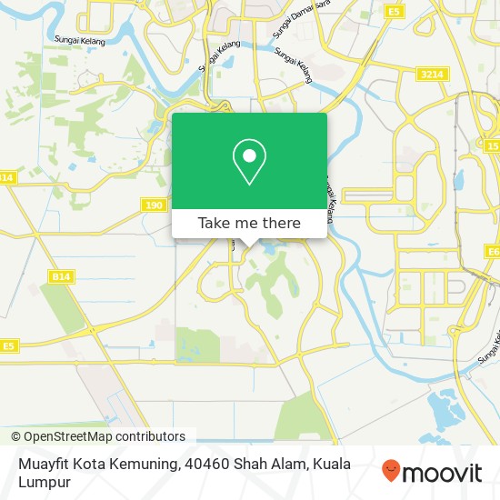 Muayfit Kota Kemuning, 40460 Shah Alam map