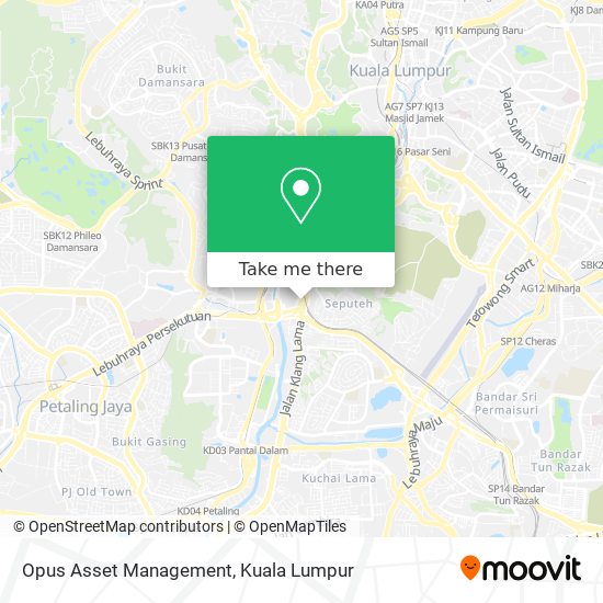 Opus Asset Management map