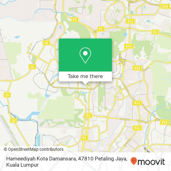 Hameediyah Kota Damansara, 47810 Petaling Jaya map