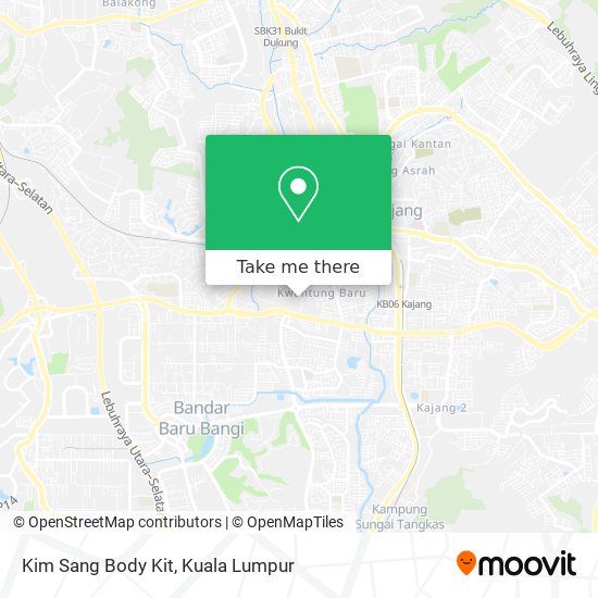 Kim Sang Body Kit map