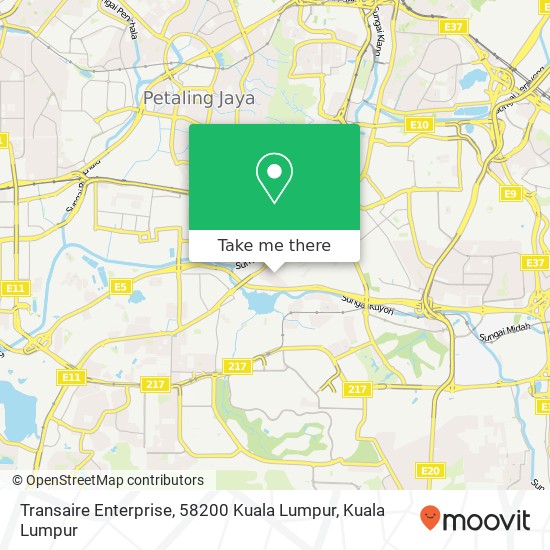 Transaire Enterprise, 58200 Kuala Lumpur map
