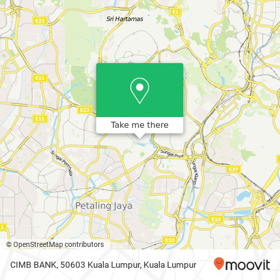 CIMB BANK, 50603 Kuala Lumpur map