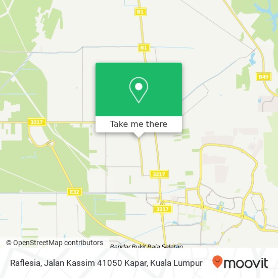 Raflesia, Jalan Kassim 41050 Kapar map