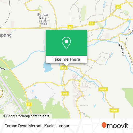 Taman Desa Merpati map