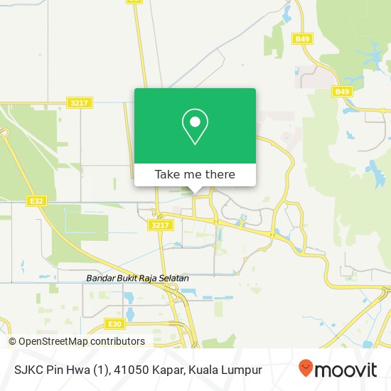 SJKC Pin Hwa (1), 41050 Kapar map