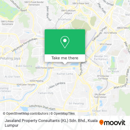 Jasaland Property Consultants (KL) Sdn. Bhd. map