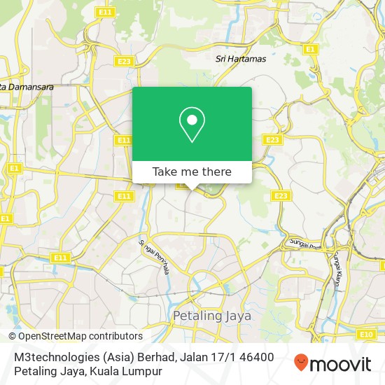 Peta M3technologies (Asia) Berhad, Jalan 17 / 1 46400 Petaling Jaya