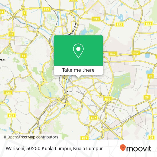 Wariseni, 50250 Kuala Lumpur map