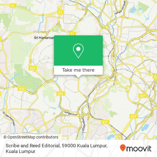 Scribe and Reed Editorial, 59000 Kuala Lumpur map
