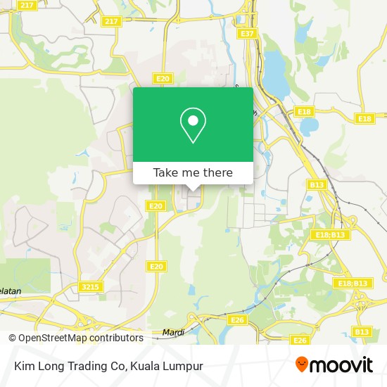 Kim Long Trading Co map