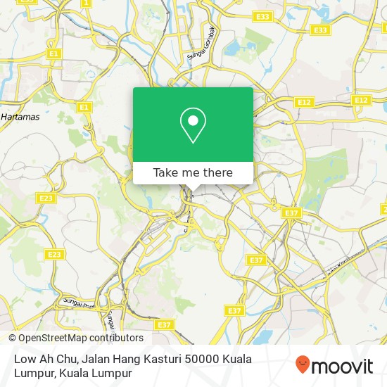 Low Ah Chu, Jalan Hang Kasturi 50000 Kuala Lumpur map