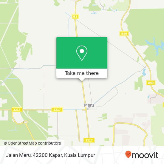 Jalan Meru, 42200 Kapar map