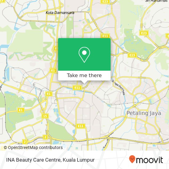 INA Beauty Care Centre map