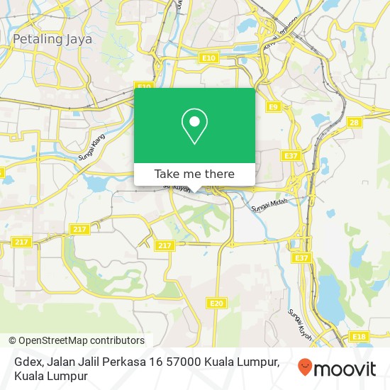 Gdex, Jalan Jalil Perkasa 16 57000 Kuala Lumpur map