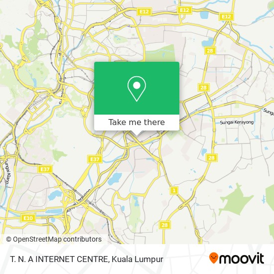 T. N. A INTERNET CENTRE map