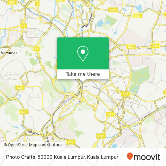 Photo Crafts, 50000 Kuala Lumpur map