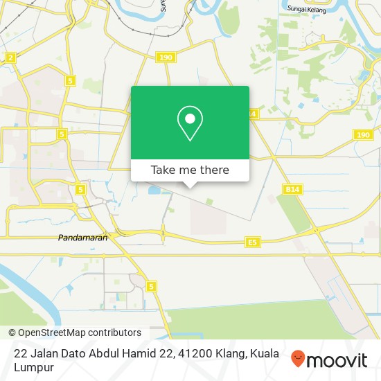 22 Jalan Dato Abdul Hamid 22, 41200 Klang map