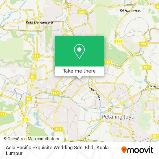 Asia Pacific Exquisite Wedding Sdn. Bhd. map